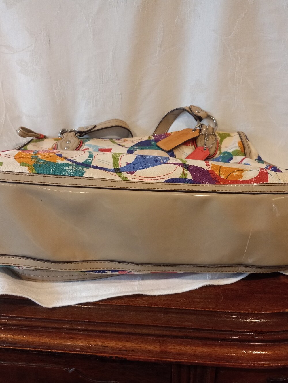 Coach Crossbody Large Tote Stamped C - Picture 4 of 10